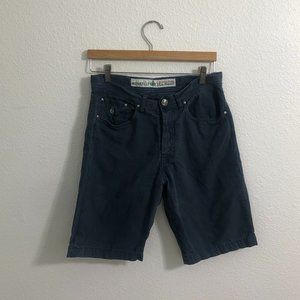 Luigi Borrelli Navy Blue Shorts